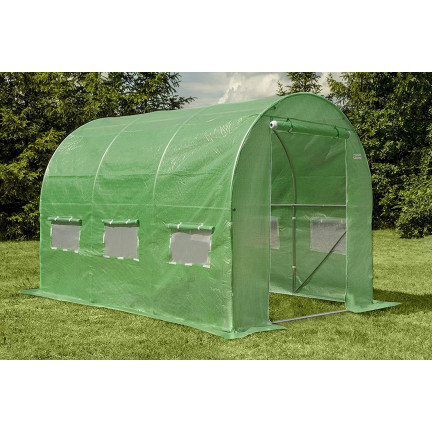 TG71371 FOLIA ZAMIENNA NA TUNEL FOLIOWY POSZYCIE SZKLARNIA ZIELONA 4X2,5M