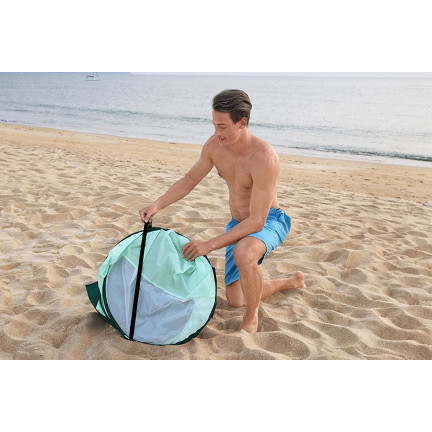 68107 NAMIOT PLAŻOWY TURYSTYCZNY BESTWAY SAMOROZKŁADAJĄCY 2M x 1,2M BEACH QUICK