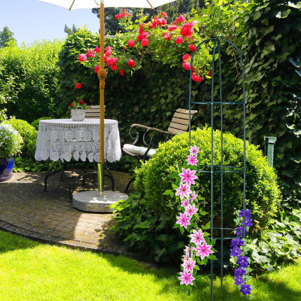 PERG-N0309 PERGOLA OGRODOWA KOLUMNOWA KOLUMNA SŁUP NA RÓŻE KWIATY pnące 190 cm