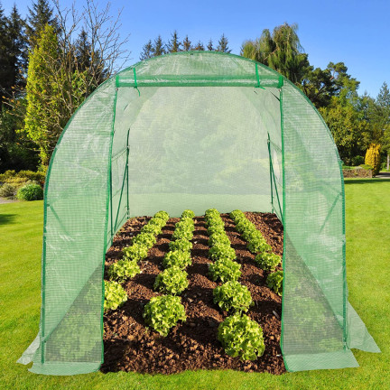 TG71371 FOLIA ZAMIENNA NA TUNEL FOLIOWY POSZYCIE SZKLARNIA ZIELONA 4X2,5M