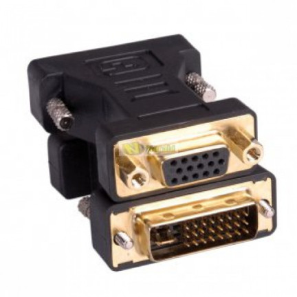 EE32 ADAPTER DVI ŻEŃSKI NA VGA MESKI