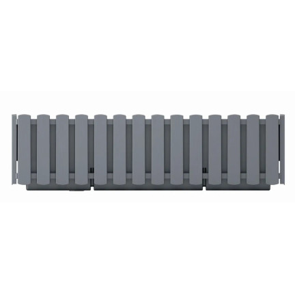 DDEF600W-405U SKRZYNKA BALKONOWA na balustradę DONICZKA 58cm Z UCHWYTAMI miernik wilgoci