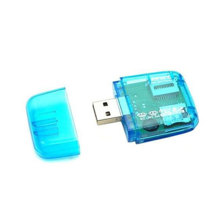 KO8 Czytnik Kart Pamięci USB 52W1 MS MINI SD HS RS MMC