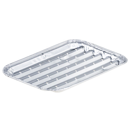 AMS0256 TACKI NA GRILL DO GRILLOWANIA SMAŻENIA ALUMINIOWE 5SZT. 18x11CM TACKA