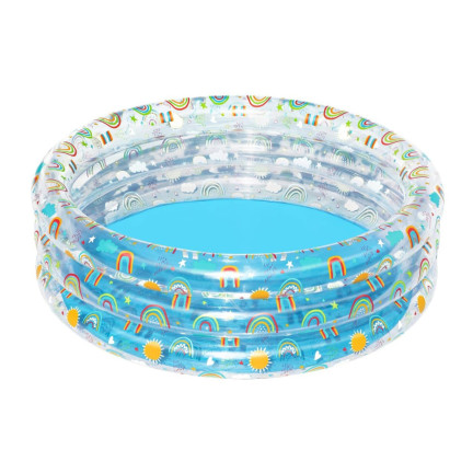 51048 BASEN OGRODOWY BASENIK DLA DZIECI BRODZIK TROPICAL 170X53 CM BESTWAY