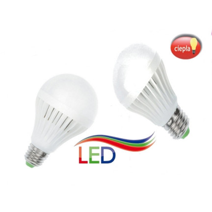 OO24 Żarówka LED E27 Barwa Ciepły biały 12W