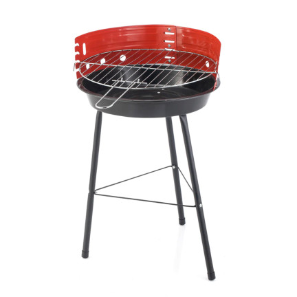 TG71413 GRILL OGRODOWY turystyczny PRZENOŚNY OKRĄGŁY WĘGLOWY klasyczny kempingowy