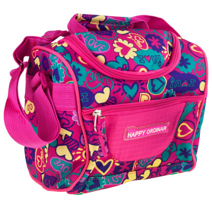 C136002 LUNCH BAG TORBA TERMICZNA RÓŻOWA DZIECIĘCA