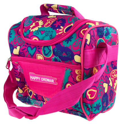 C136002 LUNCH BAG TORBA TERMICZNA RÓŻOWA DZIECIĘCA