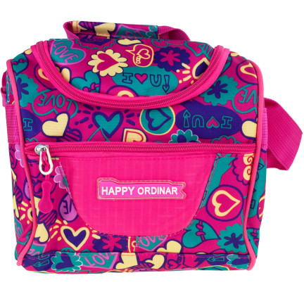 C136002 LUNCH BAG TORBA TERMICZNA RÓŻOWA DZIECIĘCA