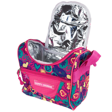 C136002 LUNCH BAG TORBA TERMICZNA RÓŻOWA DZIECIĘCA
