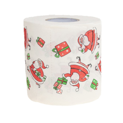 TG63141-5 ŚWIĄTECZNY PAPIER TOALETOWY ŚMIESZNE MIKOŁAJE NA PREZENT OZDOBNA ŁAZIENKI