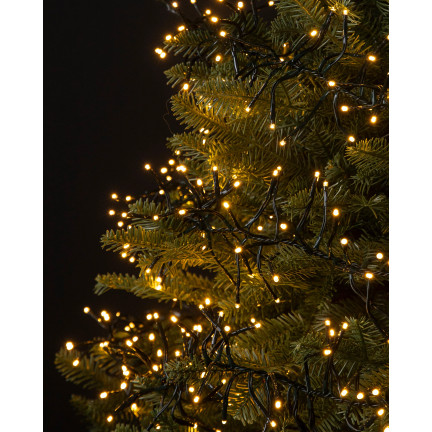 LC100 LAMPKI CHOINKOWE 100LED BIAŁY CIEPŁY WEWNĘTRZNE ŚWIATEŁKA NA CHOINKĘ