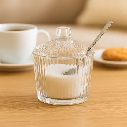 TD44 CUKIERNICA Z POKRYWKĄ ANASTAZJA 200 ML CUKIERNICZKA CUKIER