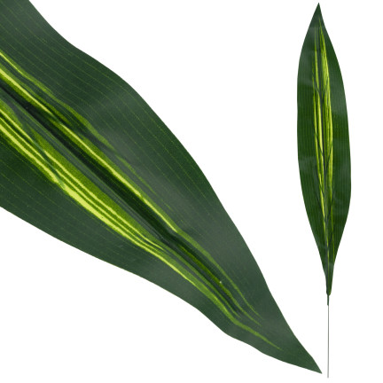 CV15772 DRACENA, LIŚĆ DRACENY ZIELONY PIKOK KWIATY SZTUCZNE 60cm Szabla do stroika