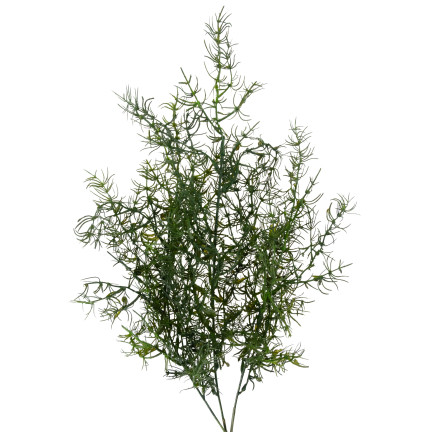 CV13686-3 GAŁĄZKA DEKORACYJNA ASPARAGUS SZTUCZNE KWIATY OZDOBNA DODATEK DO BUKIETÓW GRÓB