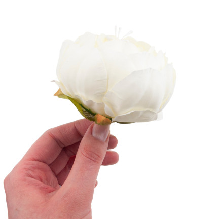 CV31160-2 PEONIA PIWONIA WYROBOWA GŁÓWKA KWIATOWA PEONII DO WIĄZANEK STROIKÓW