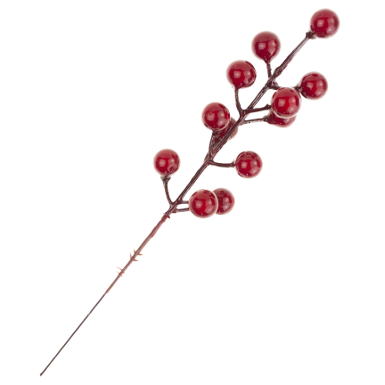 CV37142 GAŁĄZKA OZDOBNA NA PIKU GŁÓG OSTROKRZEW JARZĘBINA 4SZT