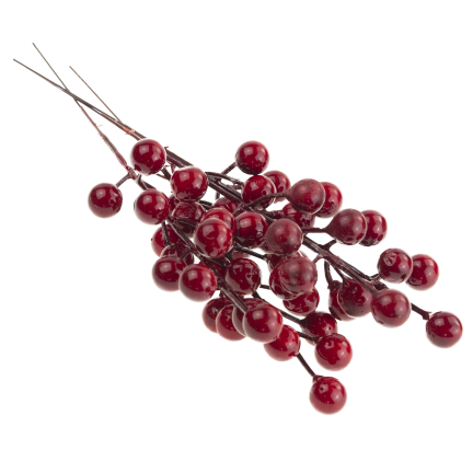 CV37142 GAŁĄZKA OZDOBNA NA PIKU GŁÓG OSTROKRZEW JARZĘBINA 4SZT