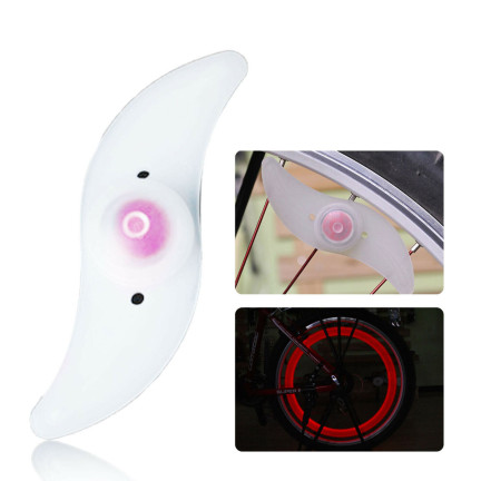 ER51 LAMPKA LED NA SZPRYCHY KOŁA ROWER NAKŁADKA