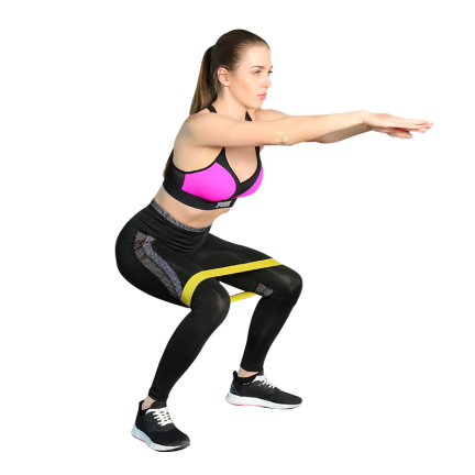 TG60274 GUMY 4 x TAŚMY DO ĆWICZEŃ FITNESS ZESTAW + pokrowiec