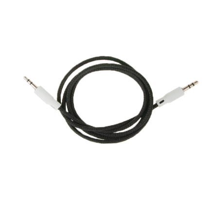 DD75 KABEL AUDIO AUX MINI JACK 3,5mm WTYKI MĘSKIE 1m NIEPLĄCZACY