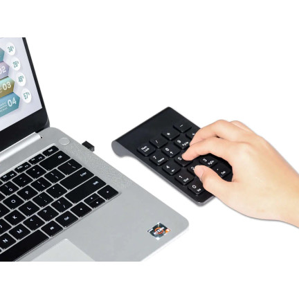 TG67391 BEZPRZEWODOWA KLAWIATURA NUMERYCZNA USB LAPTOP PC