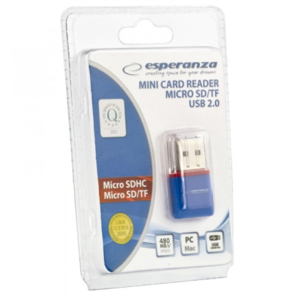 EA134B CZYTNIK KART MICRO SD USB ESPERANZA