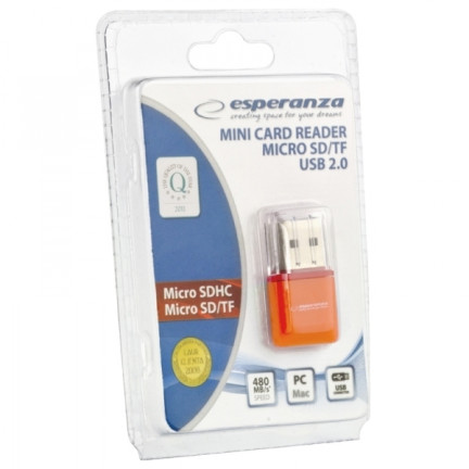 EA134O CZYTNIK KART MICRO SD microSD TF SDHC USB PENDRIVE