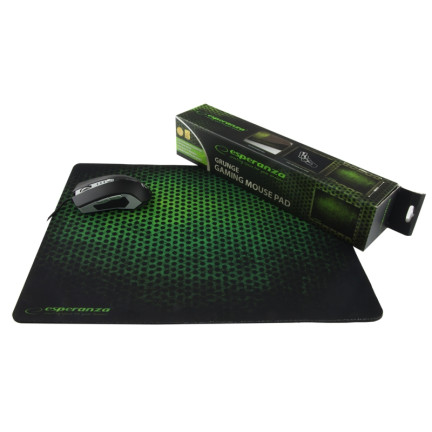 EA146G DUŻA PODKŁADKA POD MYSZ MYSZKE DLA GRACZA 44x35cm zielona