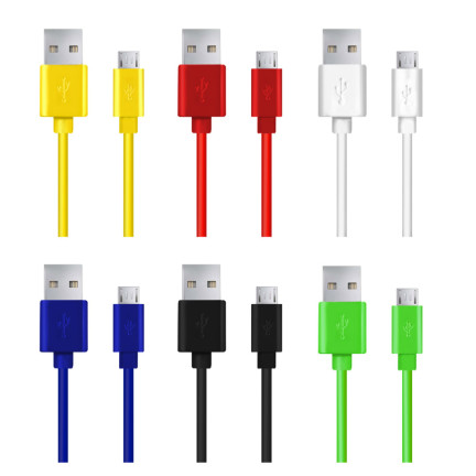 EB178Y ESPERANZA KABEL MICRO USB 2.0 A-B M/M 1.2M ŻÓŁTY