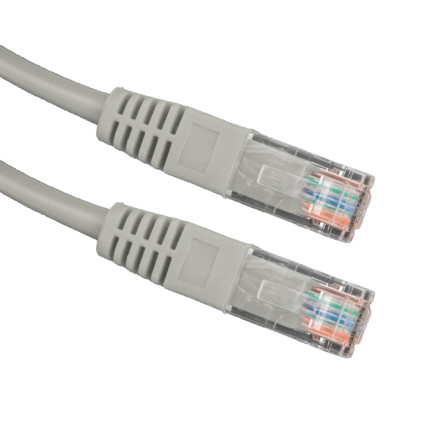 EB273E KABEL UTP CAT 5E PATCHCORD 1M SZARY