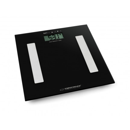 ES158C FITNESS WAGA ŁAZIENKOWA LCD CZARNA