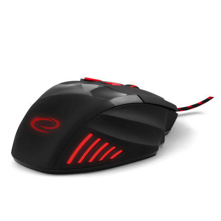 EGM201R MYSZ PRZEWODOWA DLA GRACZY 7D OPT. USB MX201 WOLF CZERWONA