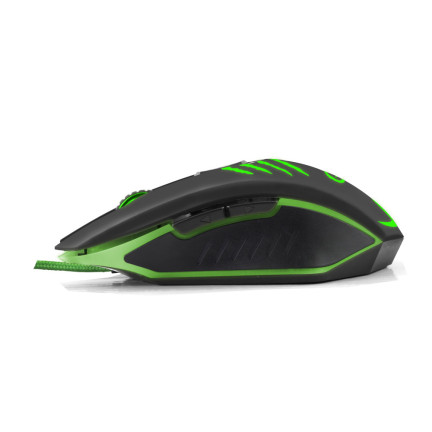 EGM209G ESPERANZA MYSZ PRZEWOD. DLA GRACZY 6D OPT. USB MX209 CLAW ZIELONA