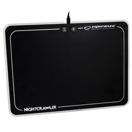 EGP104 PODKŁADKA GAMING POD MYSZ PODŚWIETLANA NIGHTCRAWLER