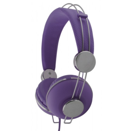 EH149V SŁUCHAWKI AUDIO MACAU FIOLET jack kolory