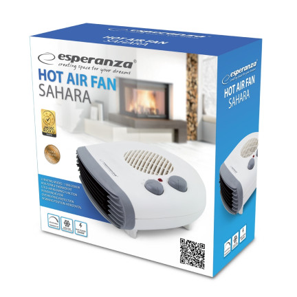 ES141 SAHARA farelka TERMOWENTYLATOR 1000/2000W