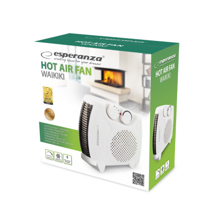 EHH004 ESPERANZA TERMOWENTYLATOR 1000W/2000W WAIKIKI