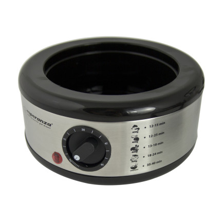 EKG009 PAROWAR - GOTOWANIE NA PARZE TIMER 3 poziomy MISKA