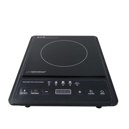 EKH011 PŁYTA INDUKCYJNA KUCHENKA ELEKTRYCZNA 2000W TIMER MINUTNIK LCD 5-TRYBÓW