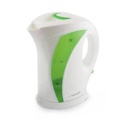 EKK018G ESPERANZA CZAJNIK ELEKTRYCZNY IGUAZU 1.7 L BIAŁO-ZIELONY