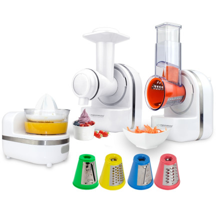 EKM027 ROBOT KUCHENNY SZATKOWNICA WYCISKARKA SMOOTHIE 3W1