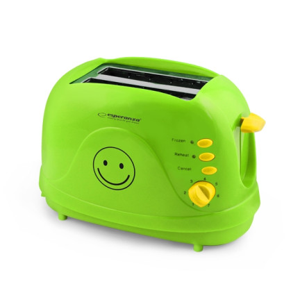 ES144Z TOSTER OPIEKACZ DO KANAPEK GRZANEK 750W DLA DZIECI SMILEY