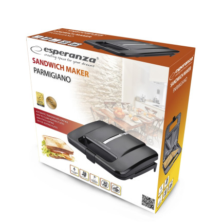 EKT010 OPIEKACZ toster do kanapek sandwich PARMIGIANO