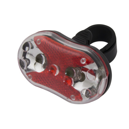 EOT010 LAMPKA ROWEROWA NA TYŁ 9 MOCNYCH DIOD LED KLIPS SEGINUS