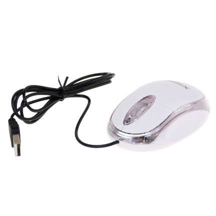 ES100B MYSZ MYSZKA PRZEWODOWA OPTYCZNA USB MAŁA WYGODNA BIAŁA ESPERANZA