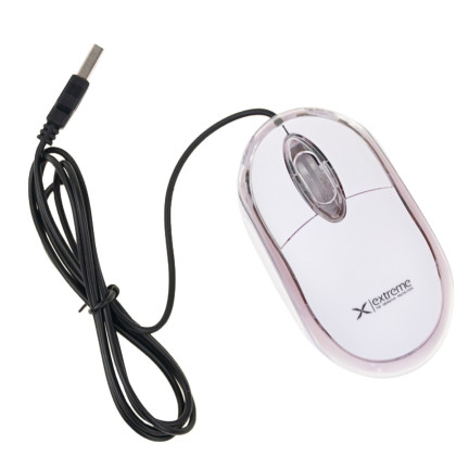 ES100B MYSZ MYSZKA PRZEWODOWA OPTYCZNA USB MAŁA WYGODNA BIAŁA ESPERANZA