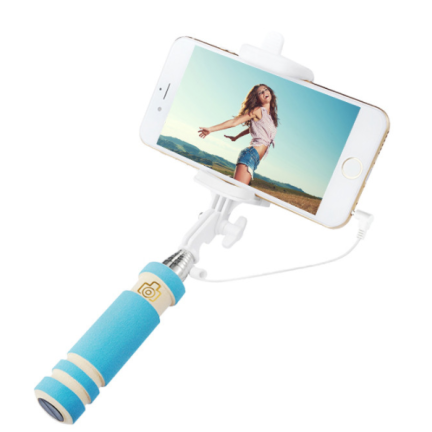 NN91 SELFIE STICK KIJEK Z KABLEM MONOPOD BLUETOOTH
