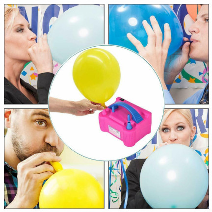 TG53414 ELEKTRYCZNA POMPKA DO BALONÓW 2 DYSZE MOCNA SZYBKA 230v 600w baloników party